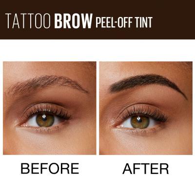 Maybelline Tattoo Brow Βαφή φρυδιών για γυναίκες 4,6 gr Απόχρωση Dark Brown