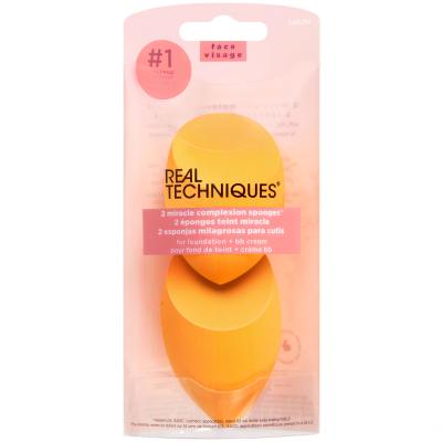 Real Techniques Miracle Complexion Sponge Σφουγγαράκι για make up για γυναίκες 2 τεμ