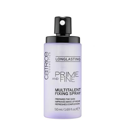 Catrice Prime And Fine Multitalent Fixing Spray Σπρέι σταθεροποίησης μαγικιάζ για γυναίκες 50 ml