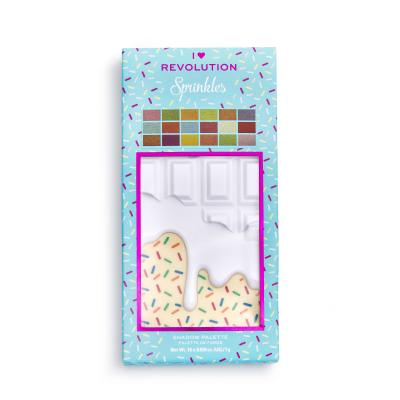 I Heart Revolution Chocolate Eyeshadow Palette Σκιές ματιών για γυναίκες 18 gr Απόχρωση Sprinkles