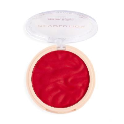 Makeup Revolution London Re-loaded Ρουζ για γυναίκες 7,5 gr Απόχρωση Pop My Cherry