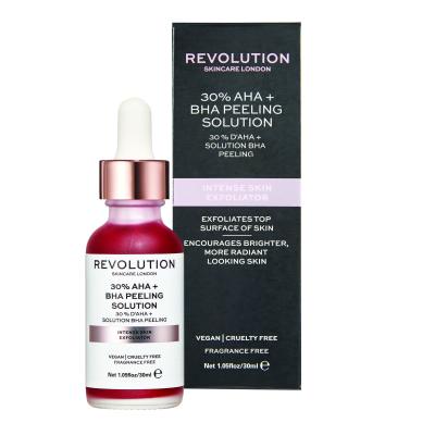 Revolution Skincare Skincare 30% AHA + BHA Peeling Solution Προϊόντα απολέπισης προσώπου για γυναίκες 30 ml