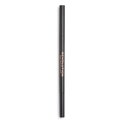 Makeup Revolution London Precise Brow Pencil Μολύβι για τα φρύδια για γυναίκες 0,05 gr Απόχρωση Medium Brown