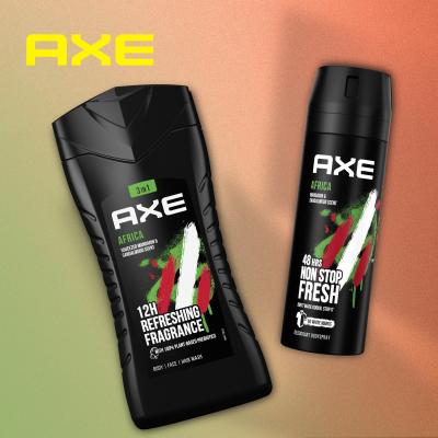 Axe Africa 3in1 Αφρόλουτρο για άνδρες 250 ml