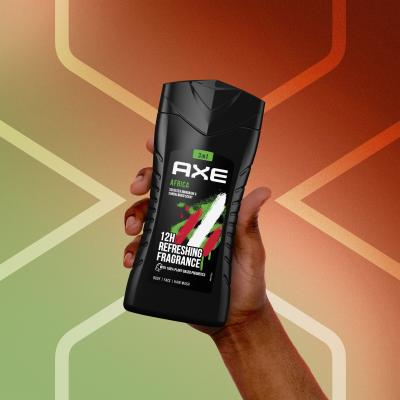 Axe Africa 3in1 Αφρόλουτρο για άνδρες 250 ml