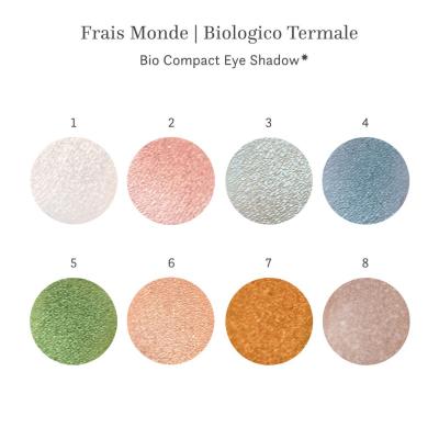 Frais Monde Make Up Biologico Termale Compact Eye Shadow Σκιές ματιών για γυναίκες 3 gr Απόχρωση 01