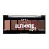 NYX Professional Makeup Ultimate Edit Σκιές ματιών για γυναίκες 7,2 gr Απόχρωση 01 Warm Neutrals