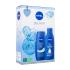 Nivea Feel Good Σετ δώρου Αφρόλουτρο Creme Care 250 ml + λοσιόν σώματος Body Milk Rich Nourishing 250 ml