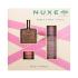 NUXE Pink Fever Σετ δώρου Ξηρό λάδι Huile Prodigieuse Florale 50 ml + μικυλλιακό νερό Very Rose 3-In-1 Soothing Micellar Water 100 ml + βάλσαμο χειλιών Very Rose 15 g