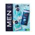 Nivea Men Fresh Kick Feel Fresh Σετ δώρου aftershave Men Fresh Kick 100 ml + αντιιδρωτικό Men Fresh Kick 150 ml + αφρόλουτρο Men Fresh Kick 250 ml