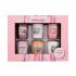 Yankee Candle Home Inspiration Σετ δώρου αρωματικό κερί Cherry Vanilla 49 g + αρωματικό κερί Stony Cove 49 g + αρωματικό κερί Coral Peony 49 g + αρωματικό κερί Sugared Blossom 49 g + αρωματικό κερί Exotic Fruits 49 g + αρωματικό κερί White Linen & Lace 49 g