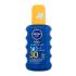 Nivea Sun Kids Protect & Care Sun Spray 5 in 1 SPF30 Αντιηλιακό προϊόν για το σώμα για παιδιά 200 ml