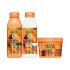 ΕΚΠΤΩΤΙΚΟ ΠΑΚΕΤΟ Σαμπουάν Garnier Fructis Hair Food Papaya Repairing Shampoo + Μαλακτικό μαλλιών Garnier Fructis Hair Food Papaya Repairing Conditioner + Μάσκα μαλλιών Garnier Fructis Hair Food Papaya Repairing Mask