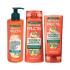 ΕΚΠΤΩΤΙΚΟ ΠΑΚΕΤΟ Σαμπουάν Garnier Fructis Goodbye Damage Repairing Shampoo + Μαλακτικό μαλλιών Garnier Fructis Goodbye Damage Repairing Conditioner + Ορός μαλλιών Garnier Fructis SOS Damage Eraser Keratin Filler 10-In-1 Leave-In