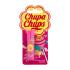 Chupa Chups Lip Balm Strawberry Swirl Βάλσαμο για τα χείλη για παιδιά 4 gr κατεστραμμένο κουτί