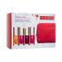 Clarins Lip Comfort Oil Radiant Lips Collection Σετ δώρου λάδι χειλιών Lip Comfort Oil 7 ml 01 Honey + λάδι χειλιών Lip Comfort Oil 7 ml 02 Raspberry + λάδι χειλιών Lip Comfort Oil 7 ml 03 Cherry + λάδι χειλιών Lip Comfort Oil 7 ml 04 Pitaya + τσαντάκι καλλυντικών