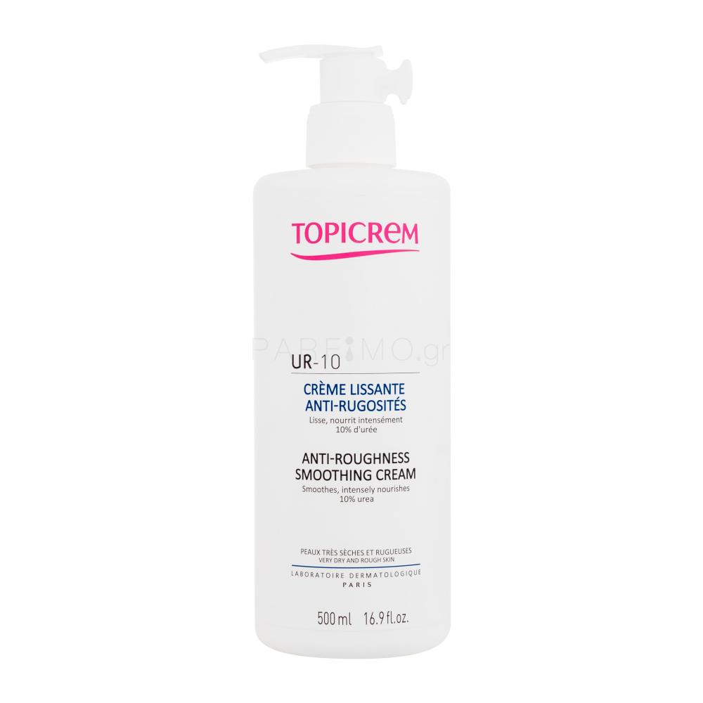 Topicrem UR 10 Anti Roughness Smoothing Cream Κρέμα σώματος 500 ml Parfimo gr