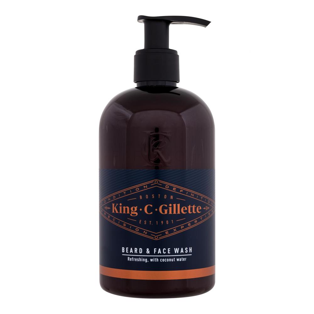 Gillette King C. Beard & Face Wash Σαμπουάν για γένια για άνδρες ...