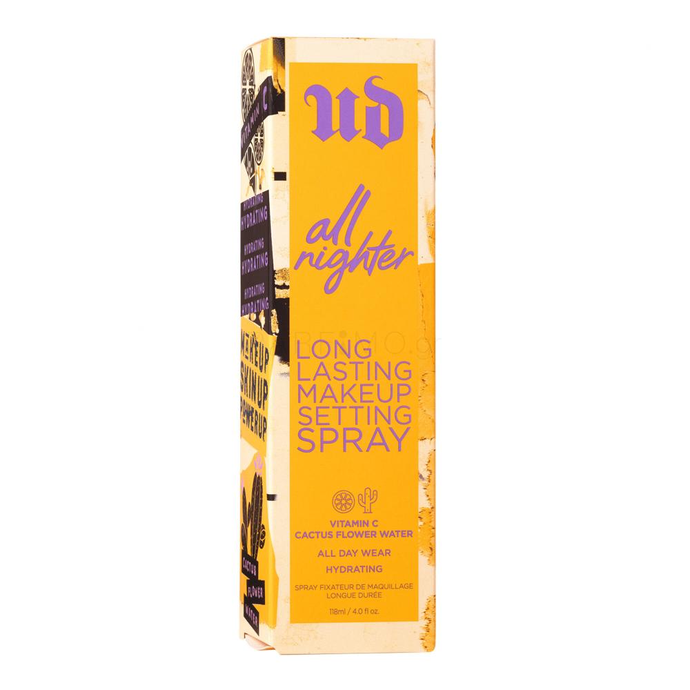 Urban Decay All Nighter Vitamin C Long Lasting Makeup Setting Spray Σπρέι  σταθεροποίησης μαγικιάζ για γυναίκες 118 ml