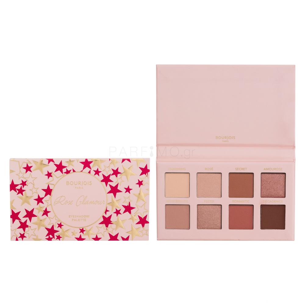 Bourjois Paris Rose Glamour Eyeshadow Palette Σκιές ματιών για γυναίκες 