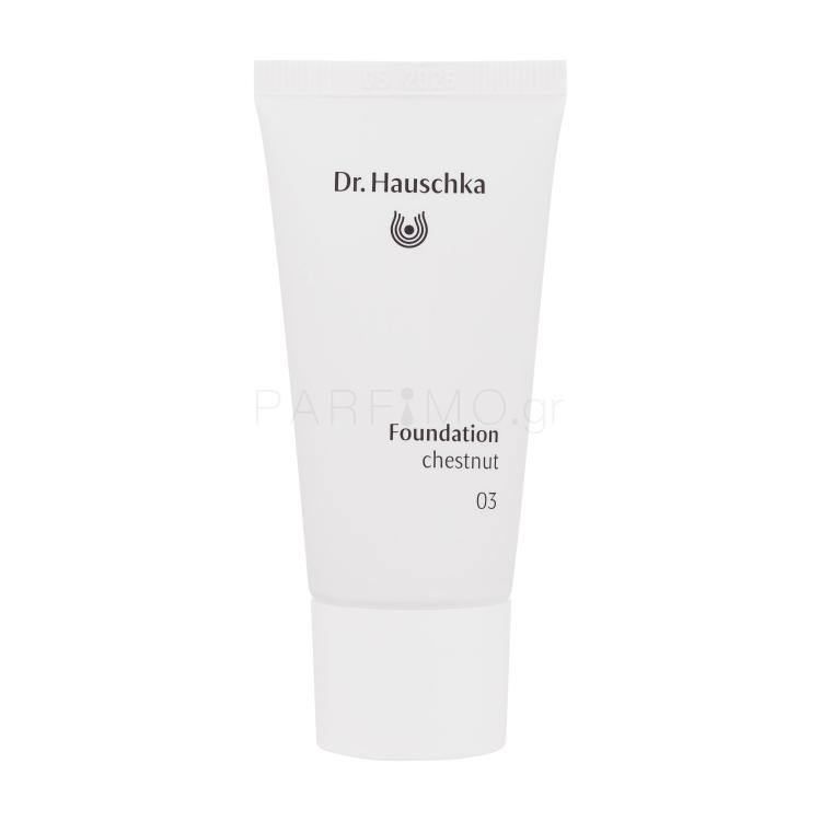 Dr. Hauschka Foundation Make up για γυναίκες 30 ml Απόχρωση 03 Chestnut