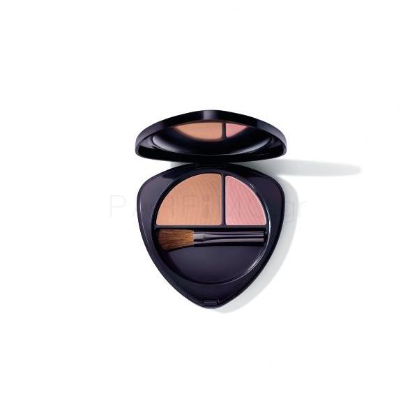 Dr. Hauschka Blush Duo Ρουζ για γυναίκες 5,7 gr Απόχρωση 03 Sun-kissed Nectarine