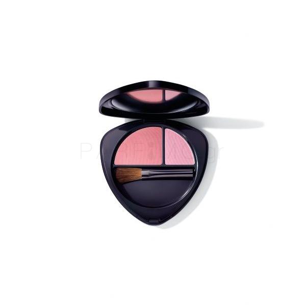 Dr. Hauschka Blush Duo Ρουζ για γυναίκες 5,7 gr Απόχρωση 02 Dewy Peach