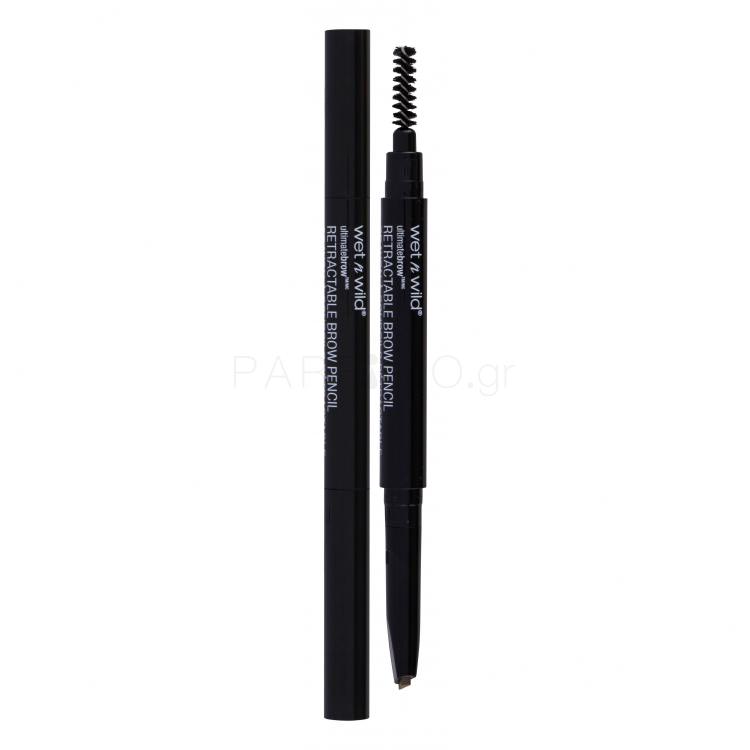 Wet n Wild Ultimate Brow™ Retractable Μολύβι για τα φρύδια για γυναίκες 0,2 gr Απόχρωση Medium Brown