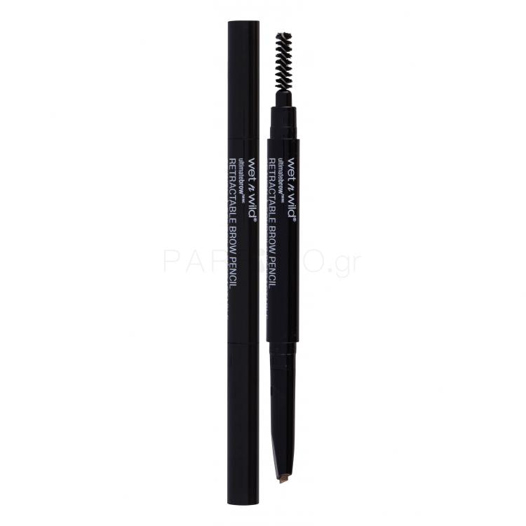 Wet n Wild Ultimate Brow™ Retractable Μολύβι για τα φρύδια για γυναίκες 0,2 gr Απόχρωση Ash Brown