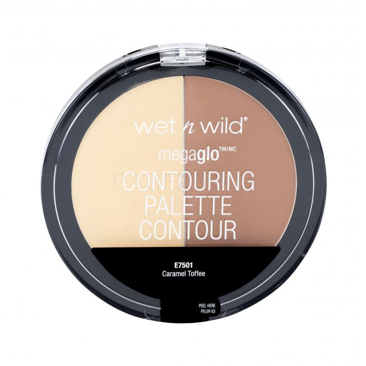 Wet n Wild MegaGlo Contouring Palette Πούδρα για γυναίκες 12,5 gr Απόχρωση Caramel Toffee