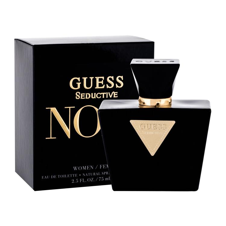 GUESS Seductive Noir Eau de Toilette για γυναίκες 75 ml ελλατωματική συσκευασία