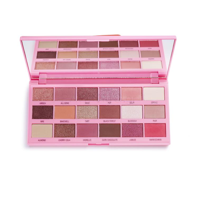 I Heart Revolution Chocolate Eyeshadow Palette Σκιές ματιών για γυναίκες 18 gr Απόχρωση Chocolate Cherry