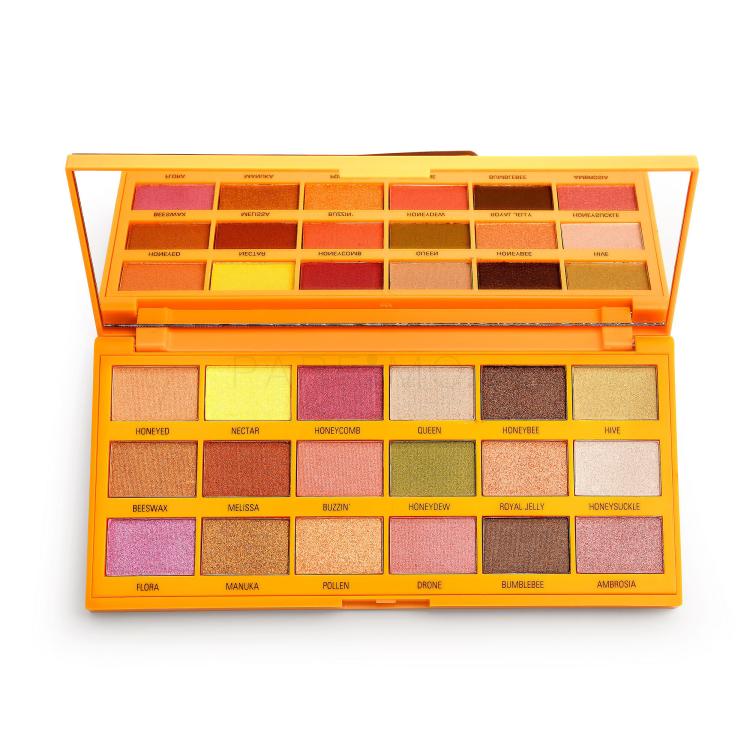 I Heart Revolution Chocolate Eyeshadow Palette Σκιές ματιών για γυναίκες 18 gr Απόχρωση Honey