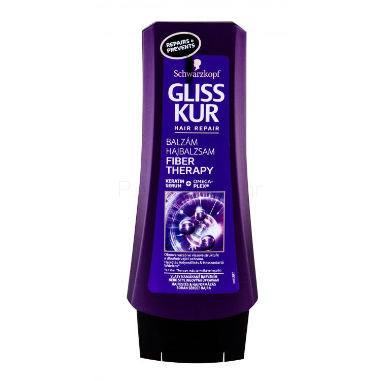 Schwarzkopf Gliss Fiber Therapy Balm Mαλακτικό μαλλιών για γυναίκες 200 ml