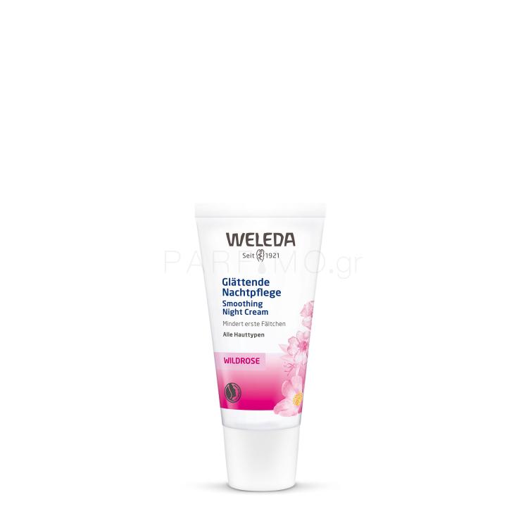 Weleda Wild Rose Smoothing Night Cream Κρέμα προσώπου νύχτας για γυναίκες 30 ml