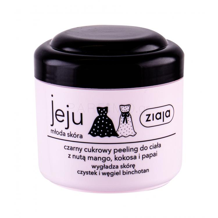 Ziaja Jeju Black Sugar Body Scrub Peeling σώματος για γυναίκες 200 ml