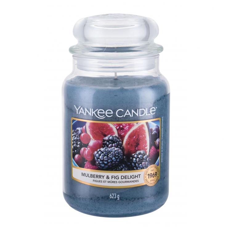 Yankee Candle Mulberry &amp; Fig Delight Αρωματικό κερί 623 gr