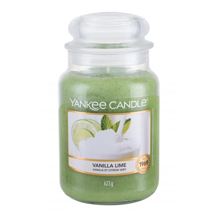 Yankee Candle Vanilla Lime Αρωματικό κερί 623 gr
