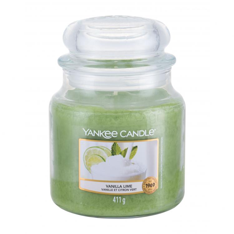 Yankee Candle Vanilla Lime Αρωματικό κερί 411 gr