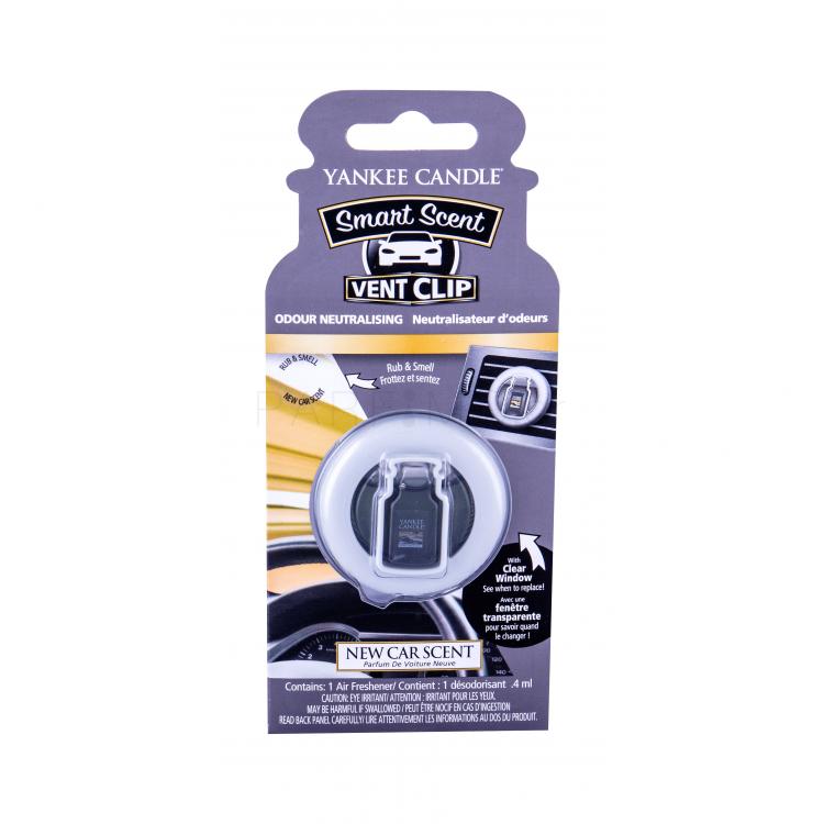 Yankee Candle New Car Scent Αρωματικά αυτοκινήτου 4 ml