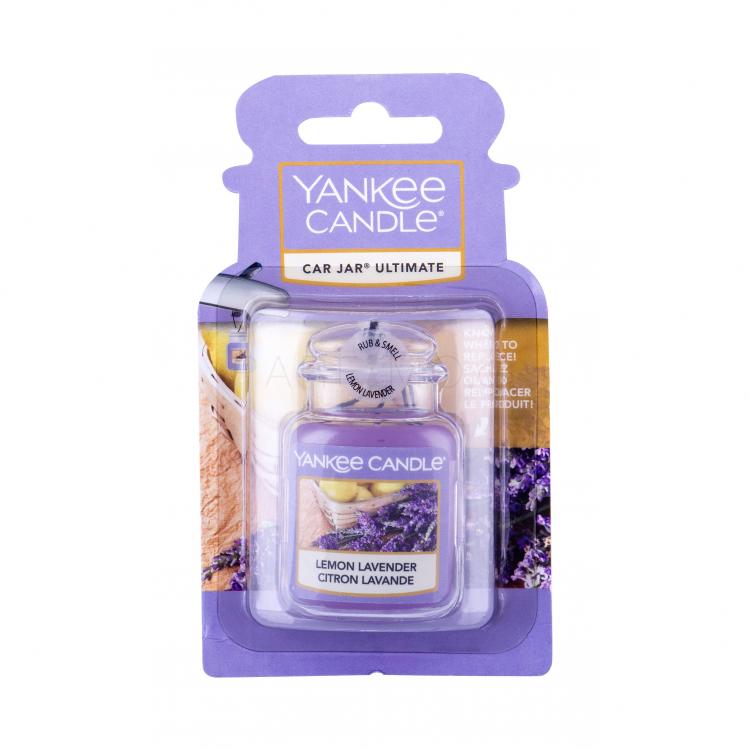 Yankee Candle Lemon Lavender Car Jar Αρωματικά αυτοκινήτου 1 τεμ