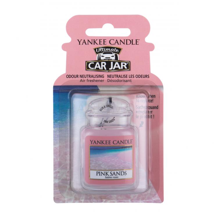 Yankee Candle Pink Sands Car Jar Αρωματικά αυτοκινήτου 1 τεμ