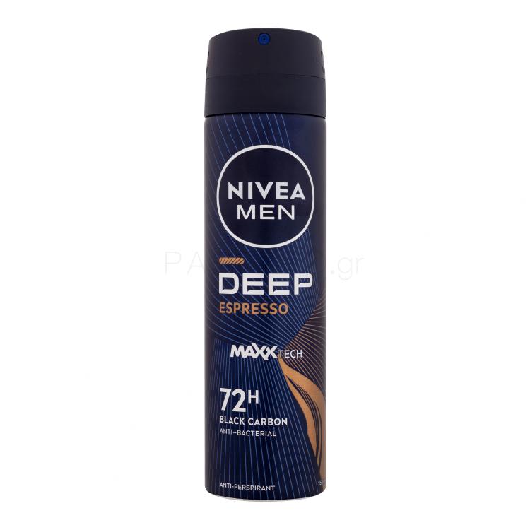 Nivea Men Deep Espresso 72H Αντιιδρωτικό για άνδρες 150 ml