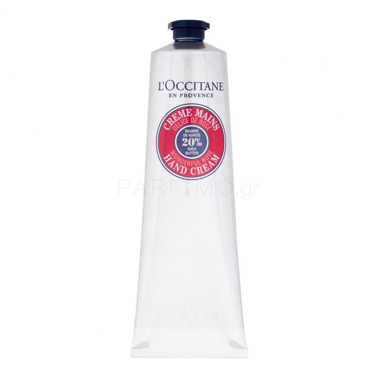 L&#039;Occitane Shea Butter Rose Κρέμα για τα χέρια για γυναίκες 150 ml