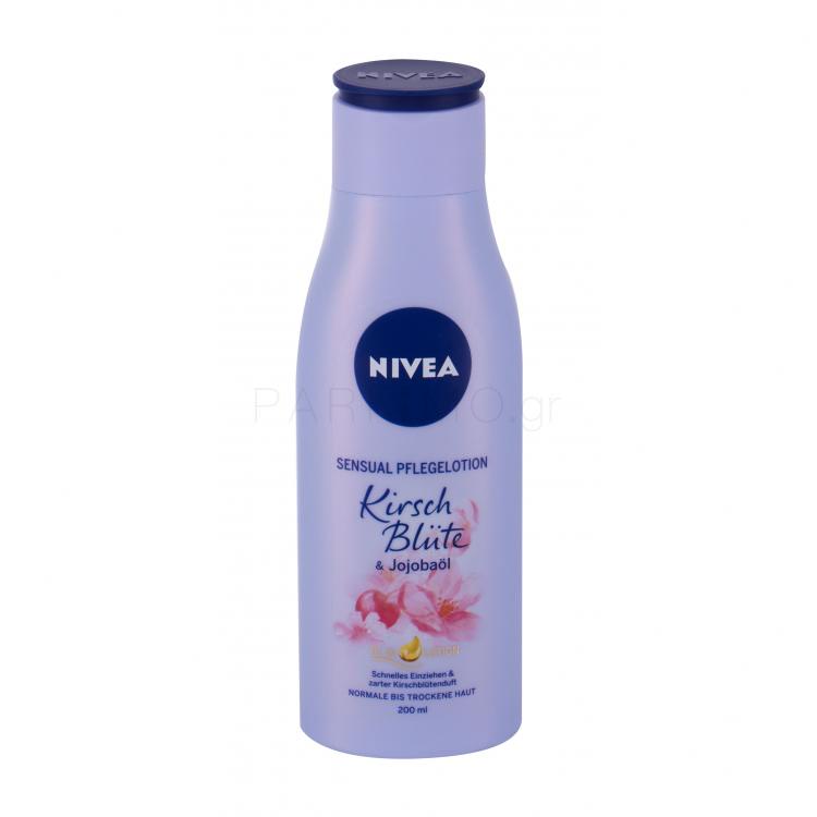 Nivea Cherry Blossom &amp; Jojoba Oil Oil in Lotion Λοσιόν σώματος για γυναίκες 200 ml