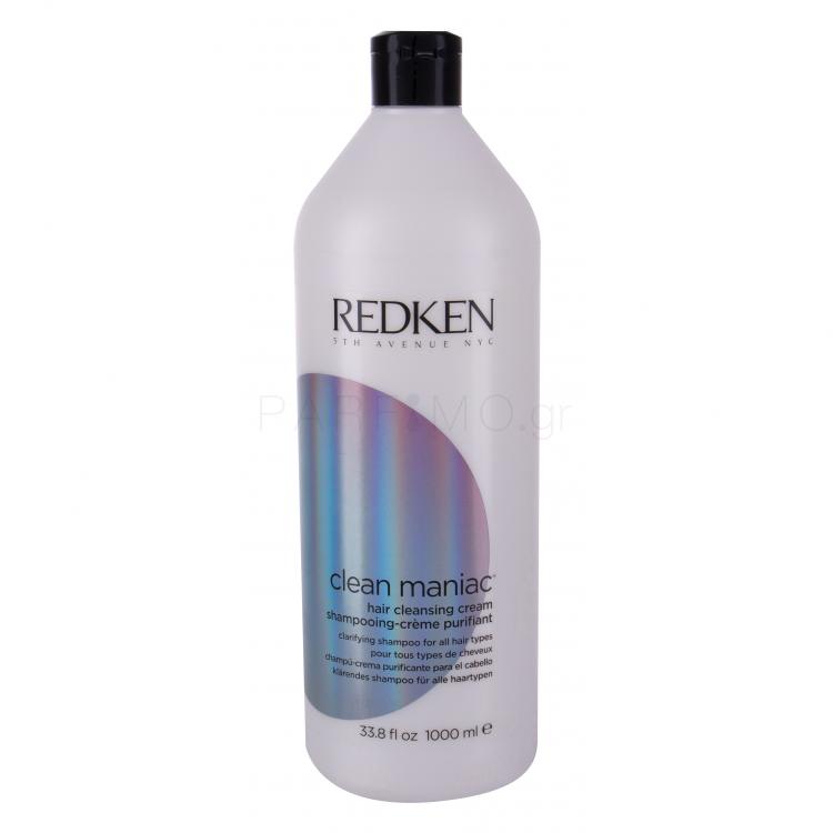 Redken Clean Maniac Cleansing Cream Σαμπουάν για γυναίκες 1000 ml