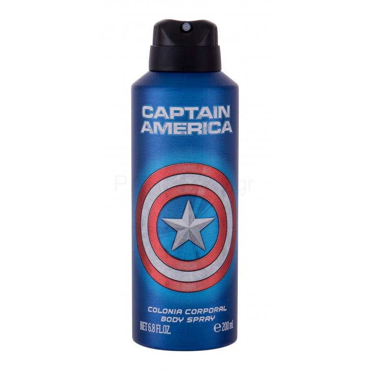 Marvel Captain America Αποσμητικό για παιδιά 200 ml