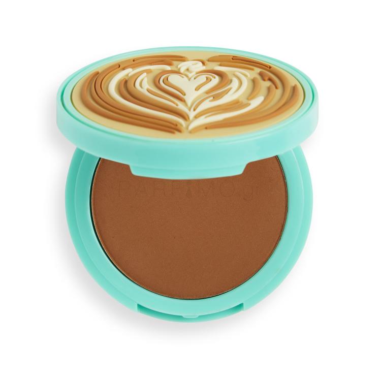 I Heart Revolution Tasty Coffee Bronzer για γυναίκες 6,5 gr Απόχρωση Macchiato