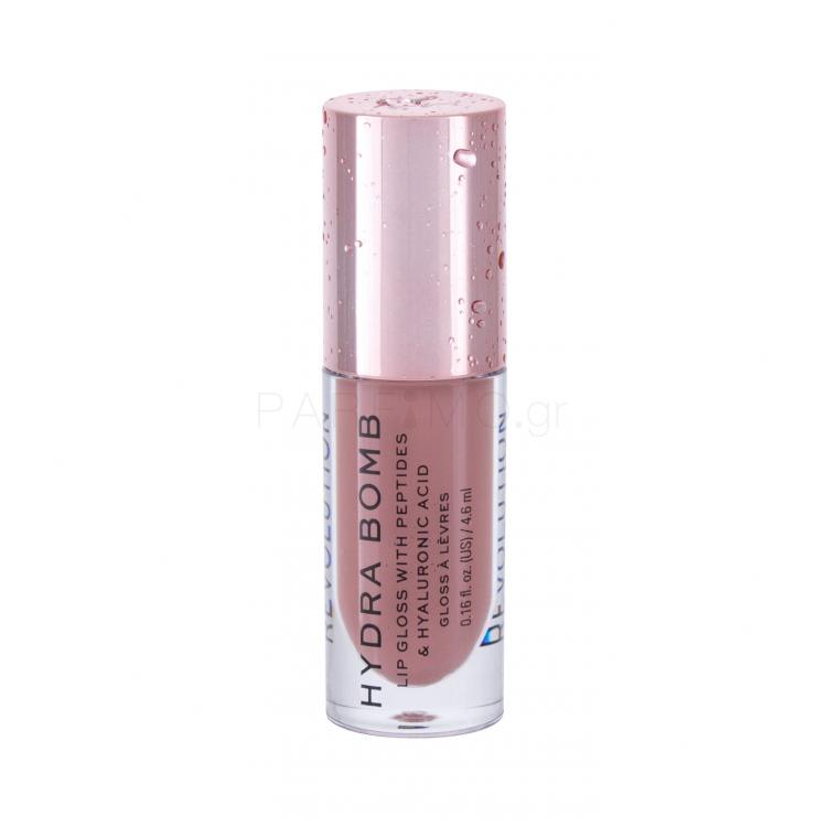 Makeup Revolution London Hydra Bomb Lip Gloss για γυναίκες 4,6 ml Απόχρωση Drippin