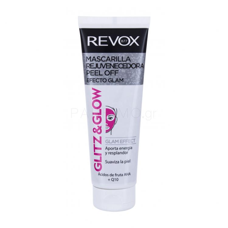 Revox Glitz &amp; Glow Pink Rejuvenating Μάσκα προσώπου για γυναίκες 80 ml